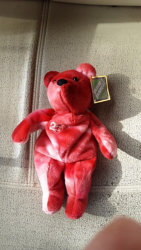 SalvIno's Bammers Opening Day Mark McGuire Mini Teddy Bear