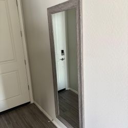 Large full-length mirror 6’1” x 28” 