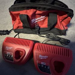 MILWAUKEE M12 CHARGERS 