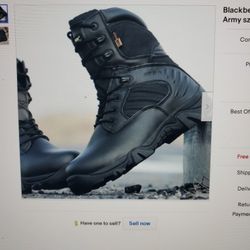 Mens Boots Sz 10 Or 10.5