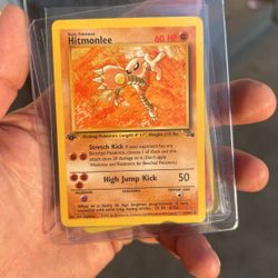 1st Edition Hitmonlee