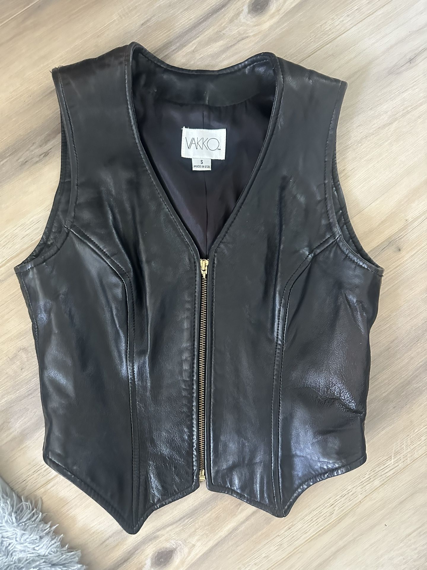 Leather Vest