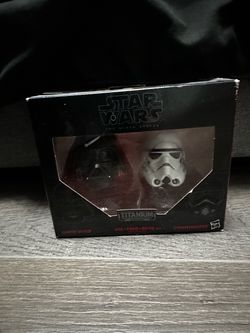Star Wars black series helmets