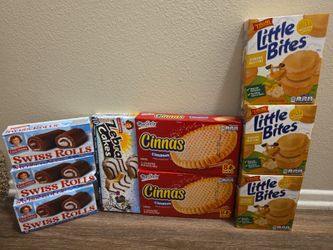 Snack Cake & Cookie Bundle – 9 Boxes