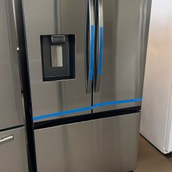 NEW OPEN BOX SAMSUNG FRENCH STYLE REFRIGERATOR 