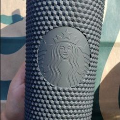 Starbucks Matte Black Studded Cup