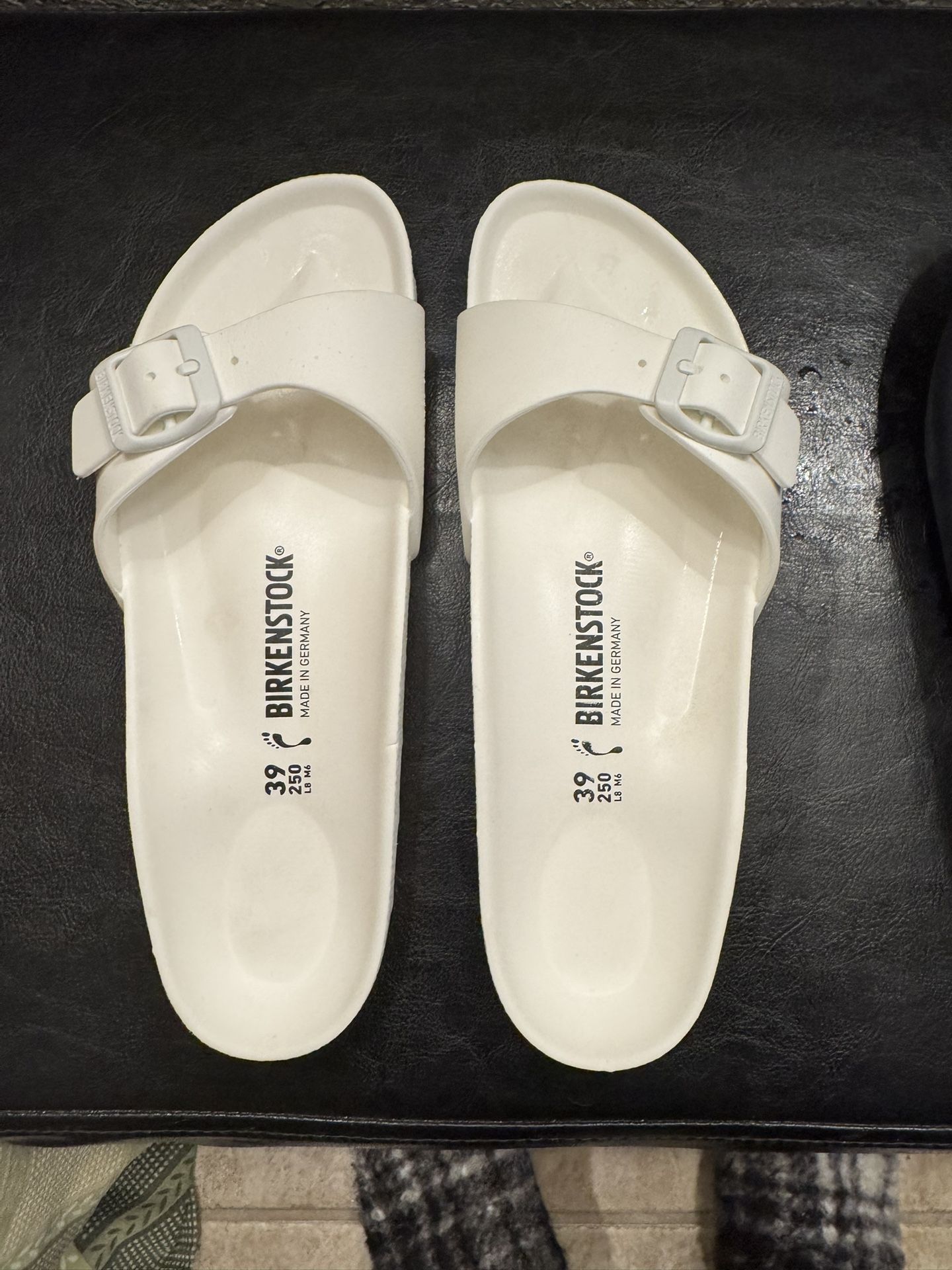 New - EVA White Birkenstock Women Size 39