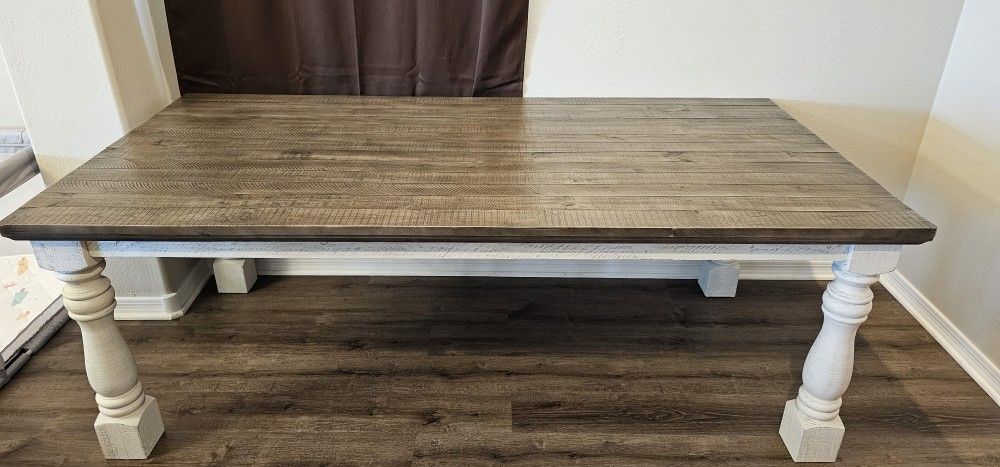 Rustic Farmhouse Dining Table