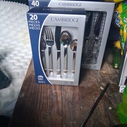 20 pieces Stainless steel silverware set