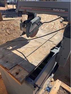 Craftsman radial saw