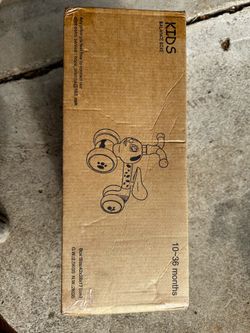 Toddler Dalmatian Push Balance Bike - New in Box