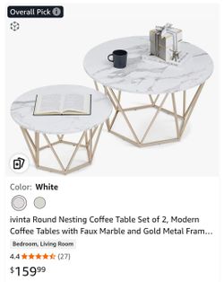 🔥 Modern Chairs with two tables– 🔥