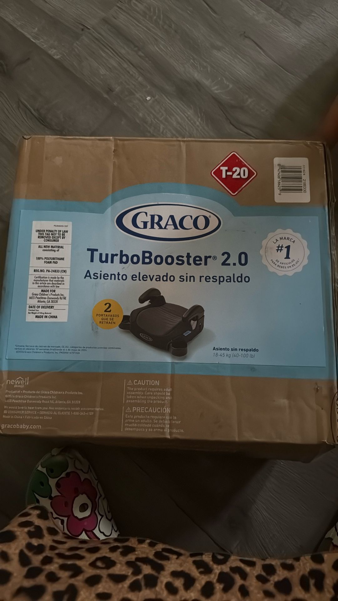 Graco Purple Booster Car Seat 2.0