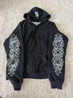 vintage floral chrome hearts hoodie