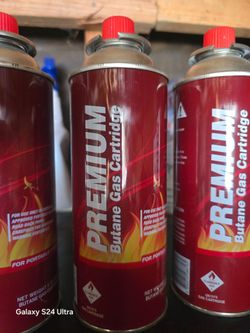 Premium Butane Gas cartridge ..8 oz   (LAKE ELSINORE)