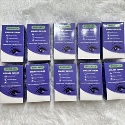 Eyelash Curlers With 6 Extra Replacement Pads BUNDLE LOT OF 10 