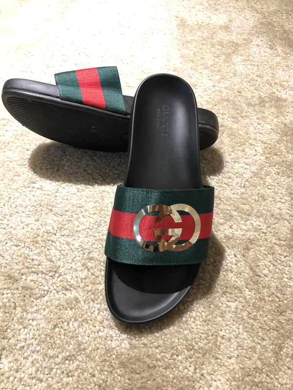 mens gucci slides size 10