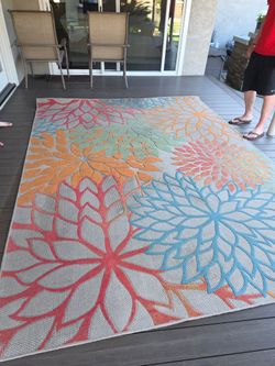 Free rug 10 ft by 8 ft