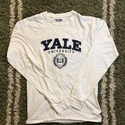 Uni Of Yale Long Sleeve Shirt Size S