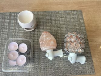 2 Plug-In Himalayan Pink Salts Night Lights 