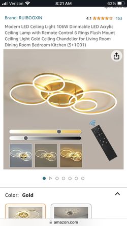 New Modern LED Ceiling Light Fixture 
