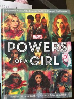 Marvel Powers of a Girl Hardcover Book