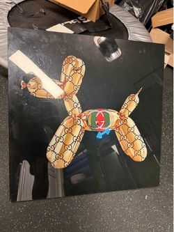Glass picture canvas