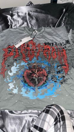 Blinged up first row shirt