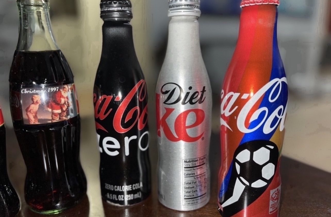 Coca-Cola Bottle Collection & One Pepsi Cola Small Bottle Open To Offers