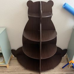Delta Children Bear shaped Bookcase