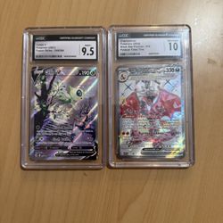 Pokemon Cgc 9.5 Celebi 10 Charizard 