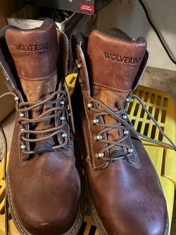 Wolverine steel toe boots
