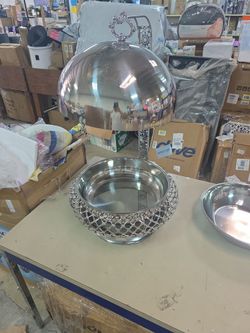 Wedding silver chafing dish 8.0L