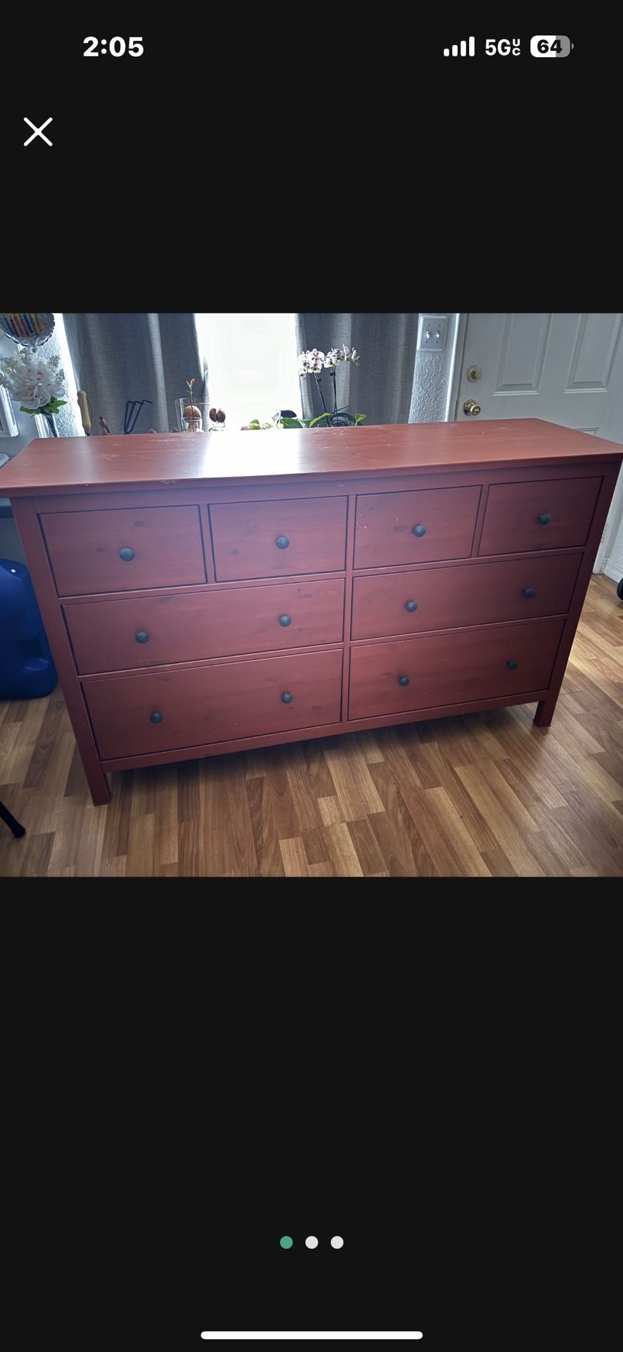 hemnes 8 drawer dresser red brown Hemnes 8 Drawer Dresser: Modern Storage Solutions