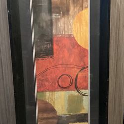 Painting/Art In Glass Frame