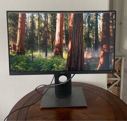 Dell P2418D 24” QHD 1440p Monitor w/ Cable – Good Condition