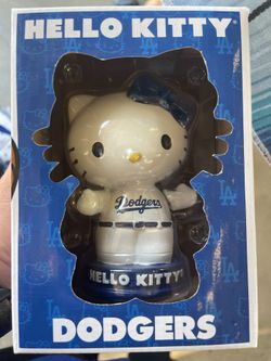 Hello Kitty Dodgers Bobblehead Lights Up