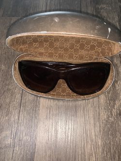 Gucci Gg 3711/S X20HA 58-16-120 Optyl Sunglasses Brown Silver Horsebit Authentic
