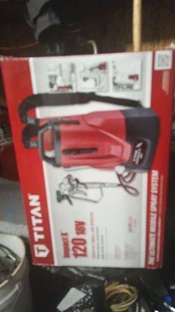 Brand new small job paint sprayer