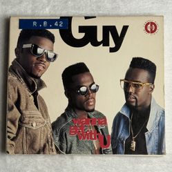 Guy – Wanna Get With U CD Maxi Single - 1990 Teddy Riley - New Jack Swing R&B