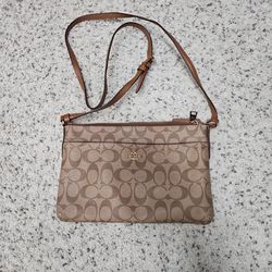 Brown Crossbody Coach Purse