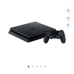 PS4 And Controller 