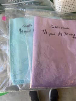 Cuddle/Minky fabric