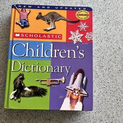 Scholastic Children's Dictionary  Scholastic Inc Updated Edition Illustrated