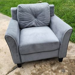 New Grey Accent Chair