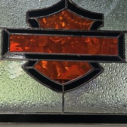 Harley Emblem Stain Glass