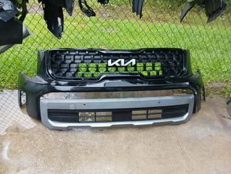 2023-2025 Kia Telluride Front Bumper Used Original