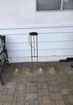 4 light hanging ceiling fixture