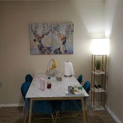 Mirror And Dining Table