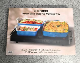Electric Glass Top Warming Tray
